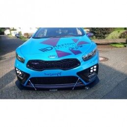 Maxton FRONT RACING SPLITTER KIA CEE'D / PRO CEE'D GT MK2 , Kia