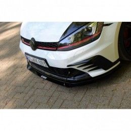 Maxton FRONT RACING SPLITTER VW GOLF VII GTI CLUBSPORT , Golf 7