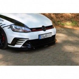 Maxton FRONT RACING SPLITTER VW GOLF VII GTI CLUBSPORT , Golf 7