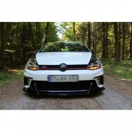 Maxton FRONT RACING SPLITTER VW GOLF VII GTI CLUBSPORT , Golf 7