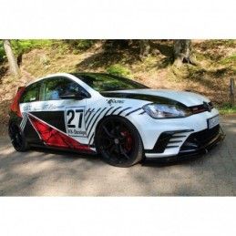 Maxton FRONT RACING SPLITTER VW GOLF VII GTI CLUBSPORT , Golf 7