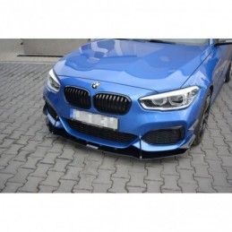 Maxton FRONT RACING SPLITTER V.1 BMW 1 F20/F21 M-Power FACELIFT , Serie 1 F20/ F21