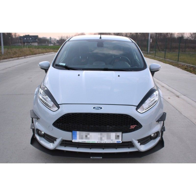 Maxton Front Splitter Racing V.3 Ford Fiesta ST Mk7 FL , Fiesta Mk7 / 7.5