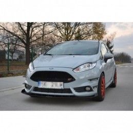 Maxton Front Splitter Racing V.3 Ford Fiesta ST Mk7 FL , Fiesta Mk7 / 7.5