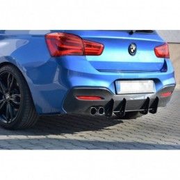 Maxton BMW 1 F20/F21 M-POWER FACELIFT - REAR DIFFUSER V.1 , Serie 1 F20/ F21