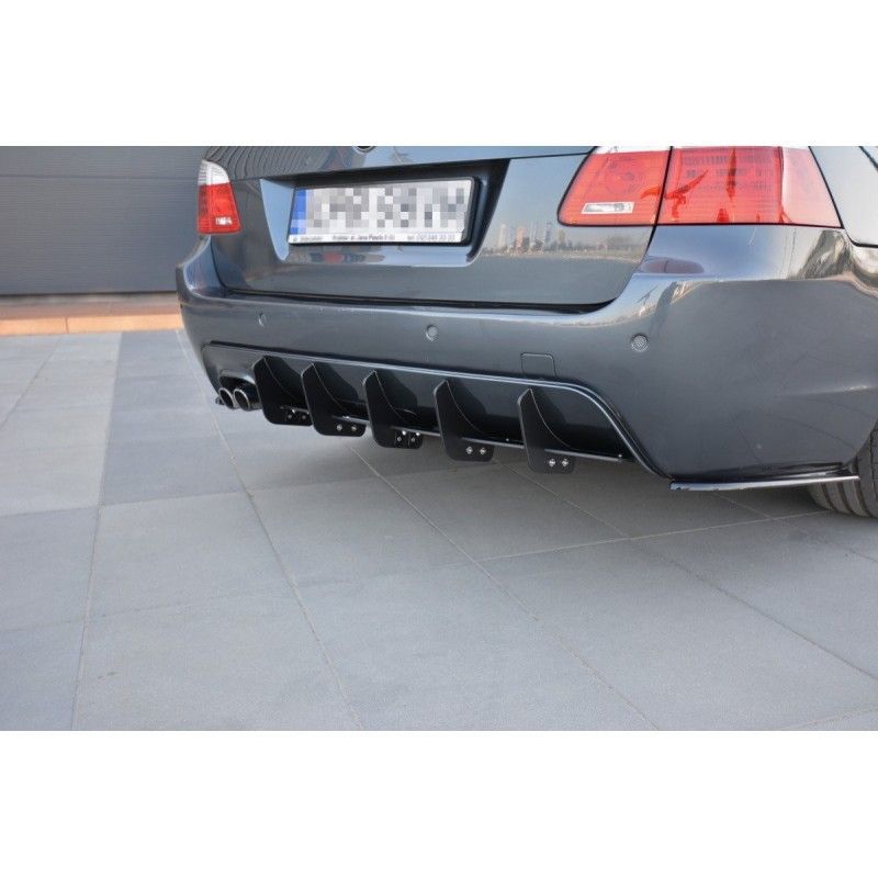 Maxton REAR DIFFUSER for BMW 5 E61 (TOURING) WAGON M-PACK , Serie 5 E60/ E61