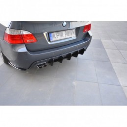 Maxton REAR DIFFUSER for BMW 5 E61 (TOURING) WAGON M-PACK , Serie 5 E60/ E61