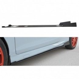 Maxton Racing Side Skirts Diffusers Ford Fiesta ST Mk7 FL , Fiesta Mk7 / 7.5