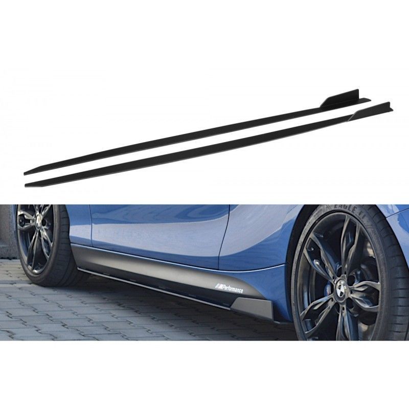 Maxton RACING SIDE SKIRTS DIFFUSERS BMW 1 F21 M135i / M140i / M-Pack , Serie 1 F20/ F21