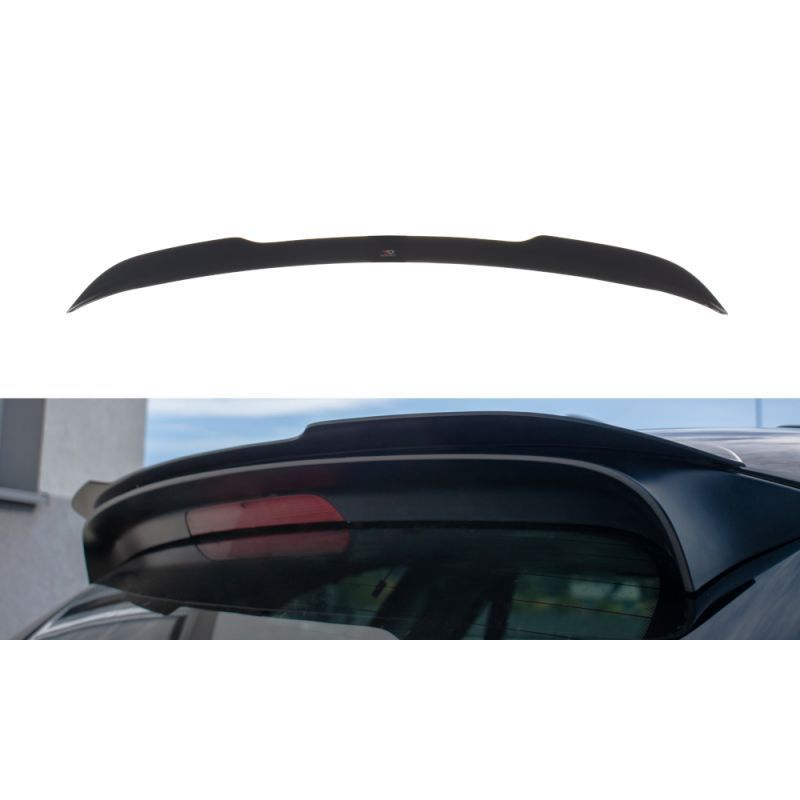 Maxton Spoiler Extension for BMW X5 E70 Facelift M-pack Gloss Black, X5 E70