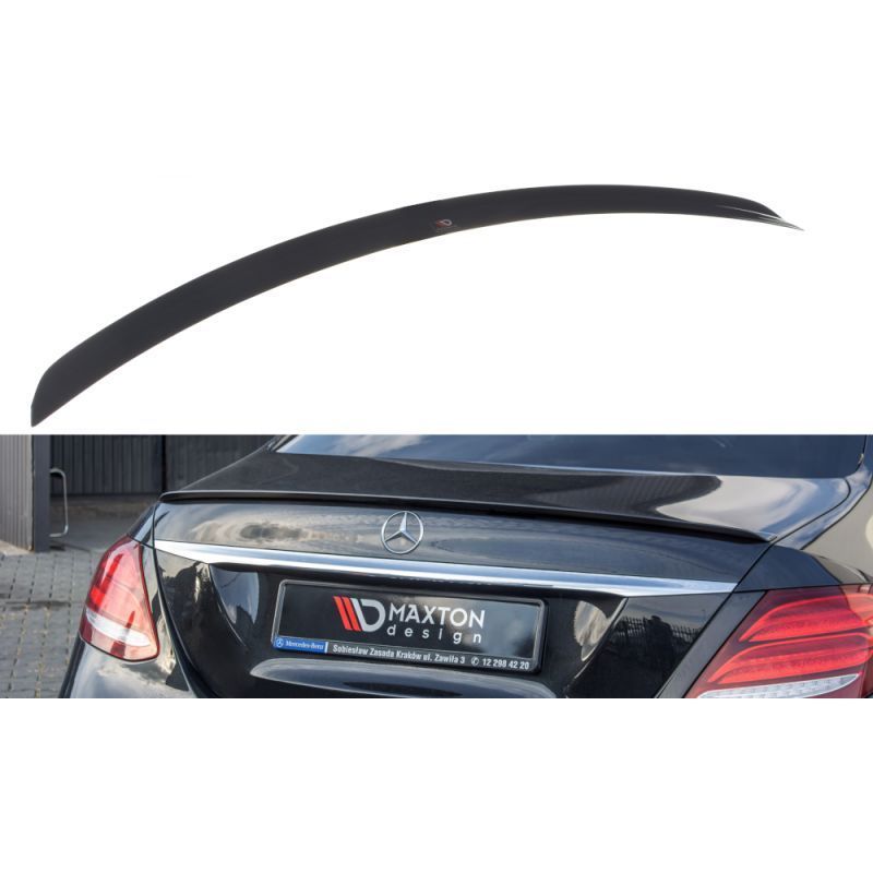 Maxton Spoiler Extension Mercedes-Benz E-Class W213 AMG-Line Gloss Black, W213