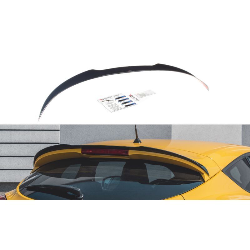 Maxton Spoiler Cap Renault Megane 3 RS Gloss Black, Megane III