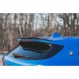 Maxton Spoiler Cap for BMW X2 F39 M-Pack Gloss Black, X2 F39