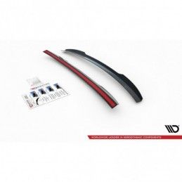 Maxton Spoiler Cap Audi A7 C8 / C8 S-Line / S7 C8 / RS7 C8 Gloss Black, A7/ S7 / RS7 - C8