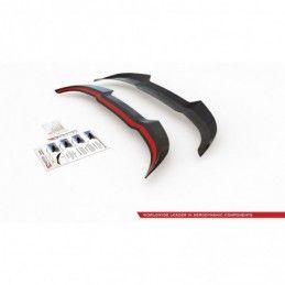 Maxton Spoiler Cap V.2 Ford Fiesta Mk8 ST / ST-Line Gloss Black, Fiesta Mk8