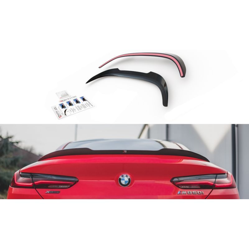 Maxton Spoiler Cap BMW 8 Coupe M-Pack G15 Gloss Black, Serie 8 G15