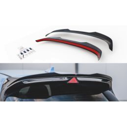 Maxton Spoiler Cap V.2 Hyundai I30 N Mk3 / Mk3 FL Hatchback Gloss Black, Hyundai