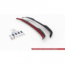 Maxton Spoiler Cap V.2 Hyundai I30 N Mk3 / Mk3 FL Hatchback Gloss Black, Hyundai