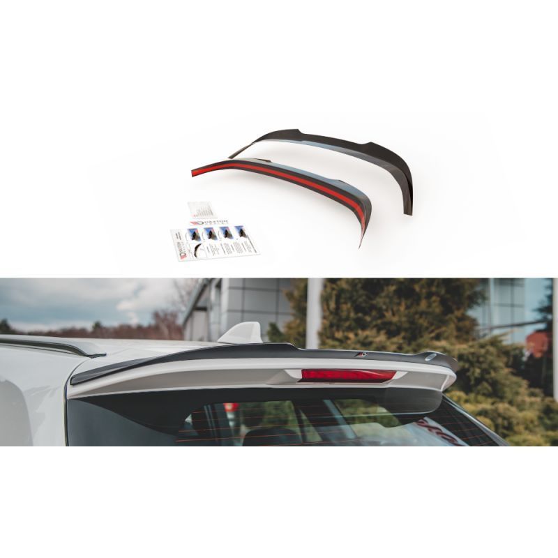 Maxton Spoiler Cap Toyota Corolla XII Touring Sports Gloss Black, TOYOTA