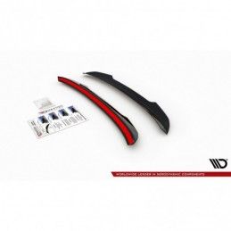 Maxton Spoiler Cap V.1 VW Golf 8 Gloss Black, Golf 8