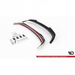 Maxton Spoiler Cap V.2 VW Golf 8 Gloss Black, Golf 8