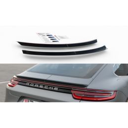 Maxton Spoiler Cap Porsche Panamera GTS 971 Gloss Black, Panamera