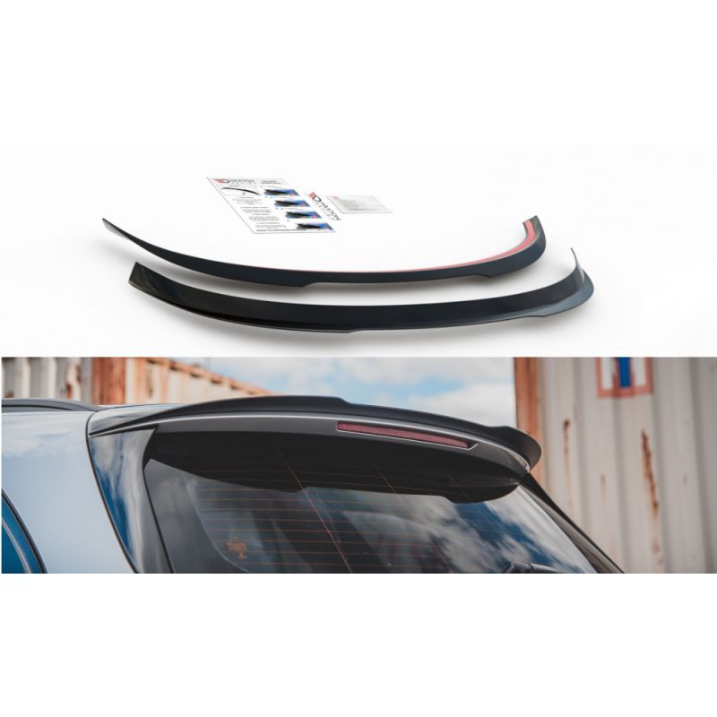 Maxton Spoiler Cap Mercedes-Benz E63 AMG Estate S213 Gloss Black, MERCEDES