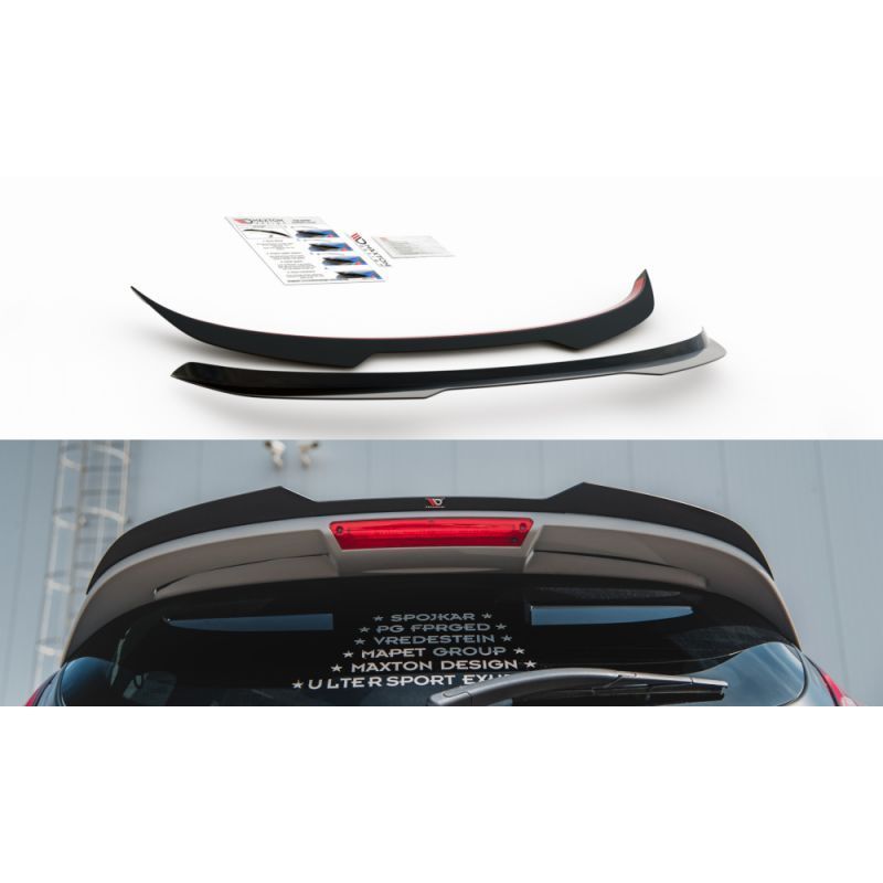 Maxton Spoiler Cap Ford Fiesta ST Mk7 FL Gloss Black, FORD