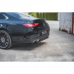 Maxton Spoiler Cap Mercedes-Benz CLS AMG-Line / 53AMG C257 Gloss Black, MERCEDES