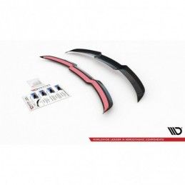 Maxton Spoiler Cap V.1 Audi RS6 C8 Gloss Black, A6/S6/RS6 C8