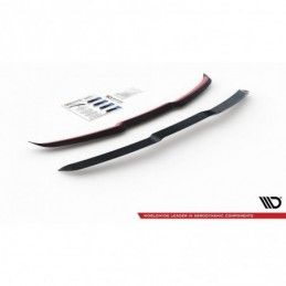 Maxton Spoiler Cap V.1 Audi RS6 C8 Gloss Black, A6/S6/RS6 C8