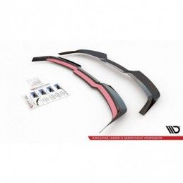 Maxton Spoiler Cap V.2 Audi RS6 C8 Gloss Black, A6/S6/RS6 C8