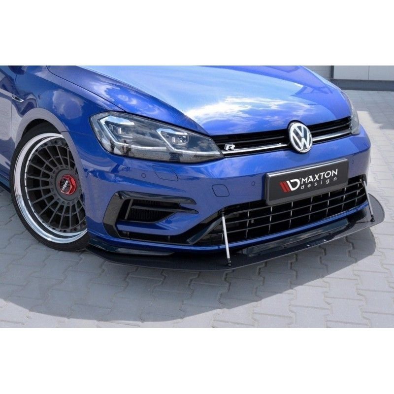 Maxton Hybrid Front Racing Splitter VW Golf 7 R / R-Line Facelift ABS, Golf 7