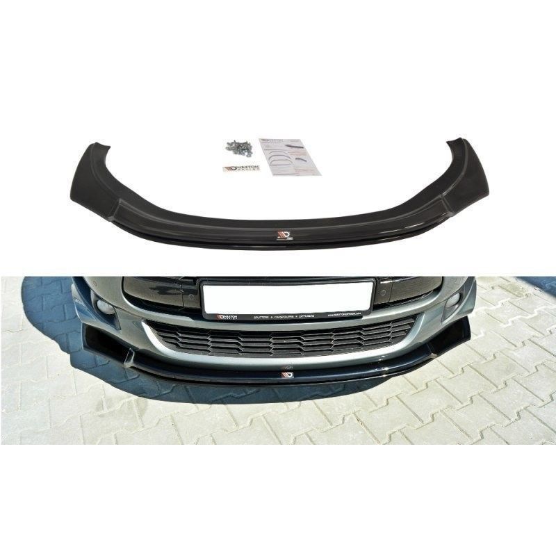 Maxton FRONT SPLITTER v.3 CITROEN DS5 FACELIFT Gloss Black, Citroen