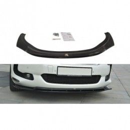 Maxton FRONT SPLITTER v.3 CITROEN DS5 FACELIFT Gloss Black, Citroen