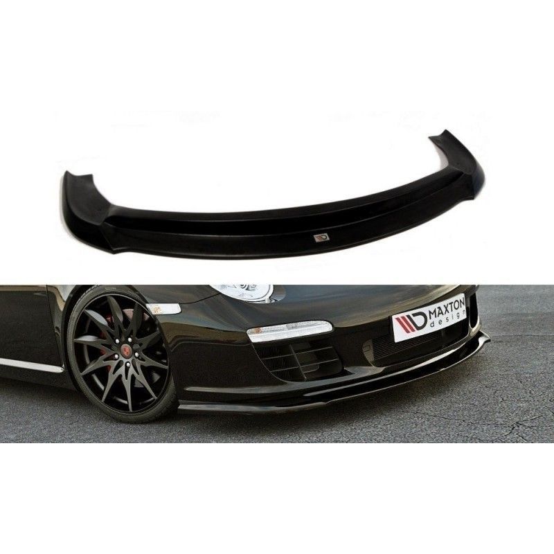 Maxton FRONT SPLITTER PORSCHE 911 Carrera 997.2 FACELIFT MODEL Gloss Black, 997