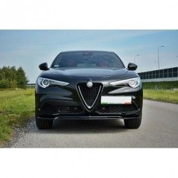 Maxton FRONT SPLITTER V.2 Alfa Romeo Stelvio Gloss Black, Stelvio