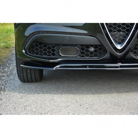 Maxton FRONT SPLITTER V.2 Alfa Romeo Stelvio Gloss Black, Stelvio