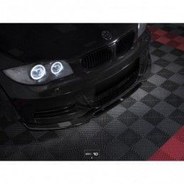 Maxton FRONT SPLITTER V.1 for BMW 1 E82 FACELIFT M-PACK Gloss Black, Serie 1 E81/ E82/ E87/ E88