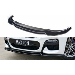 Maxton FRONT SPLITTER V.1 for BMW X3 M40d / M40i / M-Pack G01 Gloss Black, X3 G01