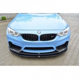 Maxton Front Splitter BMW M4 F82 M-performance Gloss Black, Serie 4 F32/ M4