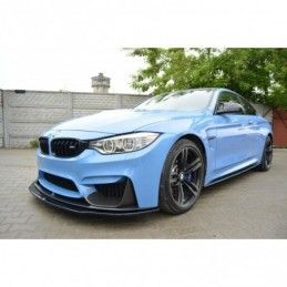 Maxton Front Splitter BMW M4 F82 M-performance Gloss Black, Serie 4 F32/ M4