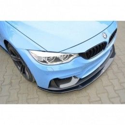 Maxton Front Splitter BMW M4 F82 M-performance Gloss Black, Serie 4 F32/ M4