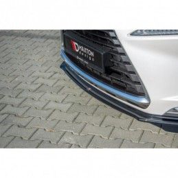 Maxton Front Splitter Lexus NX Facelift Gloss Black, Lexus