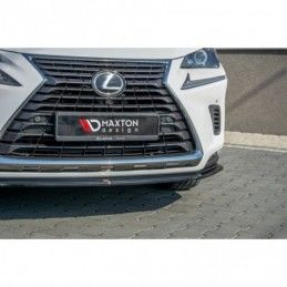 Maxton Front Splitter Lexus NX Facelift Gloss Black, Lexus