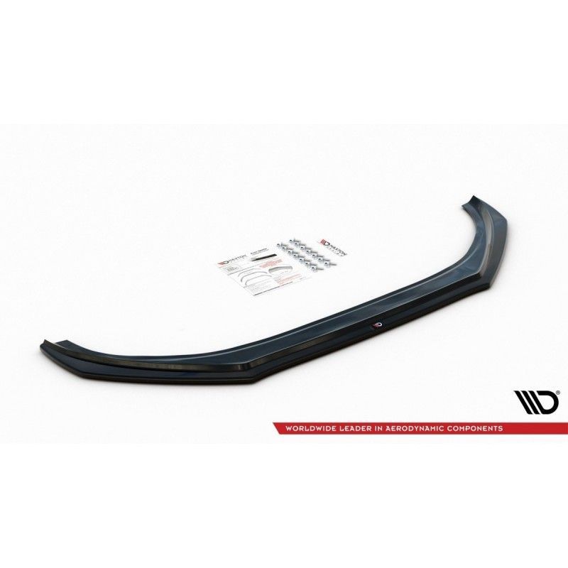 Maxton Front Splitter Volvo V40 Gloss Black, V40