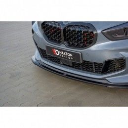 Maxton Front Splitter for BMW 1 F40 M-Pack/ M135i Gloss Black, Serie 1 F40