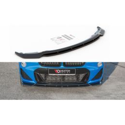 Maxton Front Splitter for BMW X2 F39 M-Pack Gloss Black, X2 F39