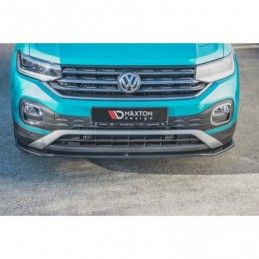 Maxton Front Splitter Volkswagen T-Cross Gloss Black, T-Cross