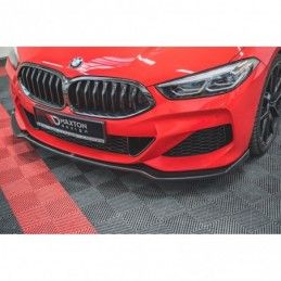 Maxton Front Splitter V.2 BMW 8 Coupe G15 / 8 Gran Coupe M-pack G16 Gloss Black, Serie 8 G15